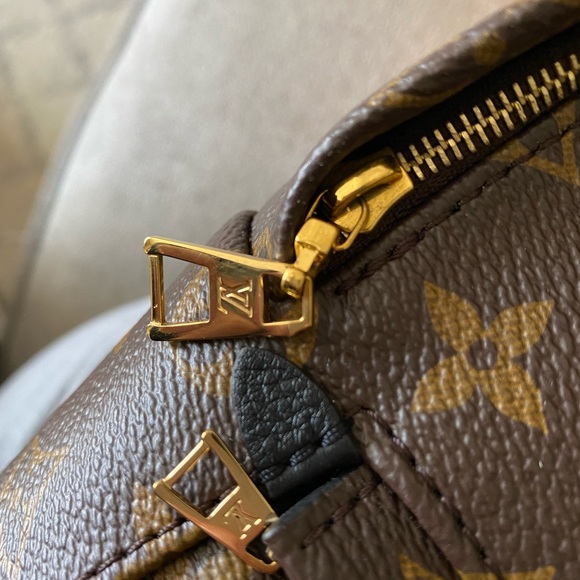 Louis Vuitton Palm Springs Mini (old zipper) - Picture 9 of 13